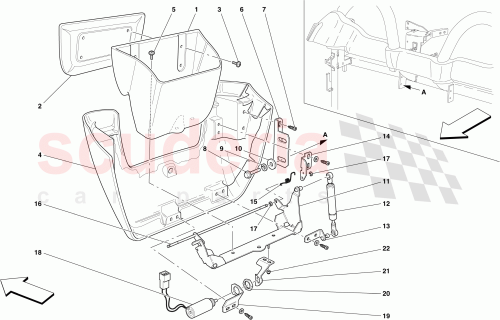 Part Diagram for Ferrari 65797700