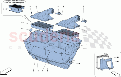 Part Diagram for Ferrari 88769300