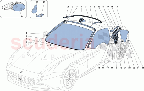 Part Diagram for Ferrari 81491500
