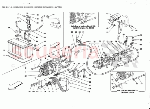 Part Diagram for Ferrari 157505