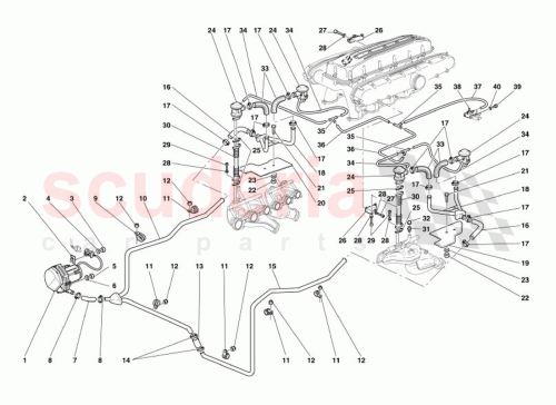 Part Diagram for Ferrari 182554