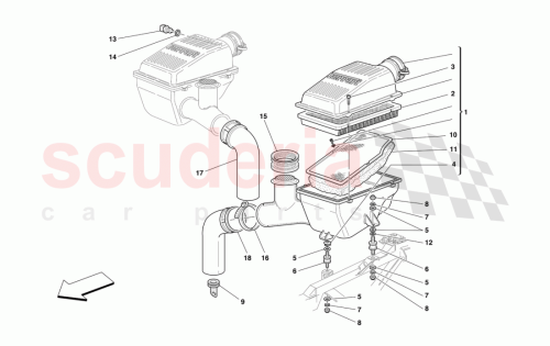Part Diagram for Ferrari 151562