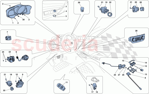 Part Diagram for Ferrari 88495600