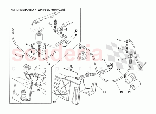 Part Diagram for Ferrari 169066
