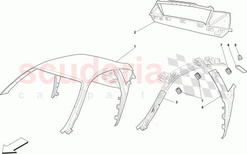 Part Diagram for Ferrari 69426811