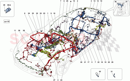 Part Diagram for Ferrari 276419