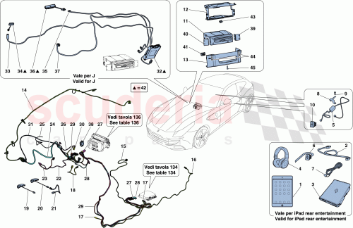 Part Diagram for Ferrari 302327