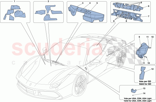 Part Diagram for Ferrari 82982700