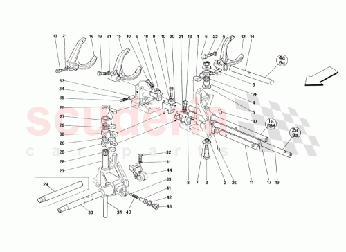 Part Diagram for Ferrari 255527