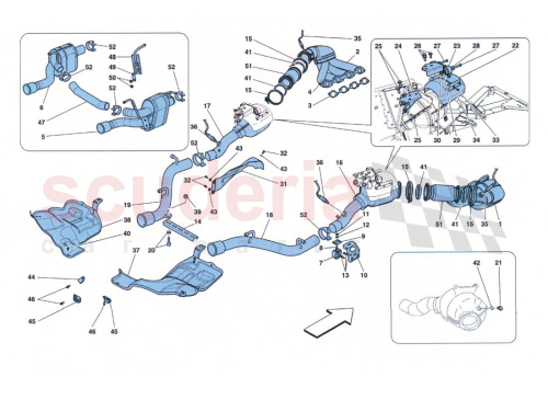 Part Diagram for Ferrari 252764