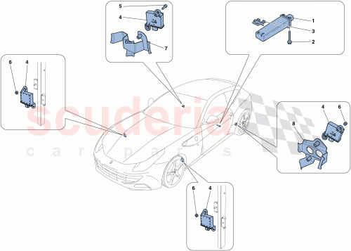 Part Diagram for Ferrari 83567900