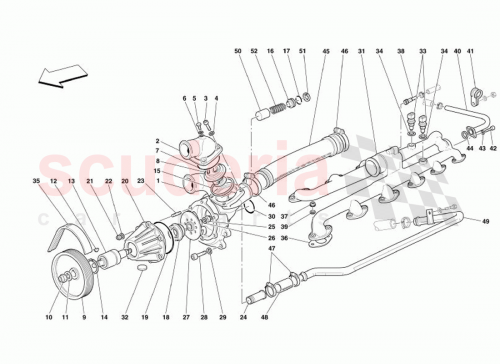 Part Diagram for Ferrari 189983