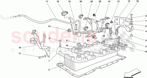Part Diagram for Ferrari 251249
