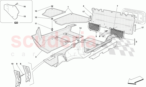 Part Diagram for Ferrari 80940500