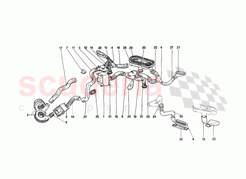 Part Diagram for Ferrari 61453600