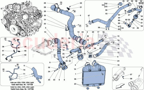 Part Diagram for Ferrari 308862