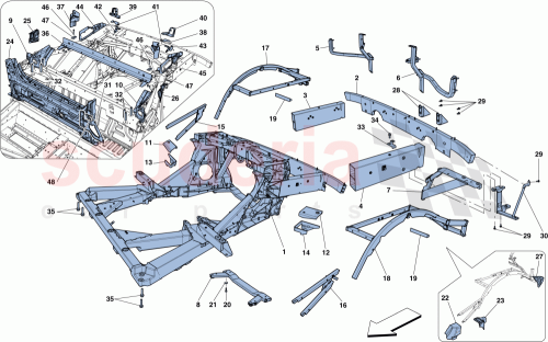 Part Diagram for Ferrari 239965