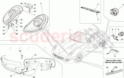 Part Diagram for Ferrari 260962