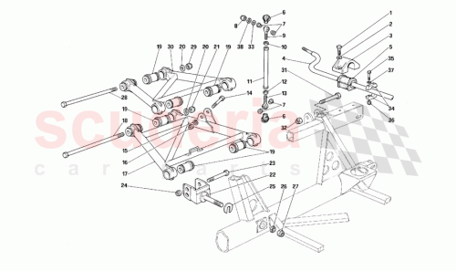 Part Diagram for Ferrari 132935