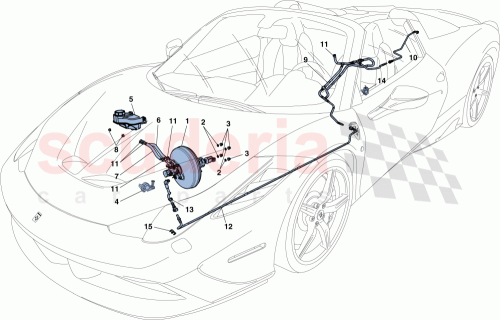 Part Diagram for Ferrari 268340