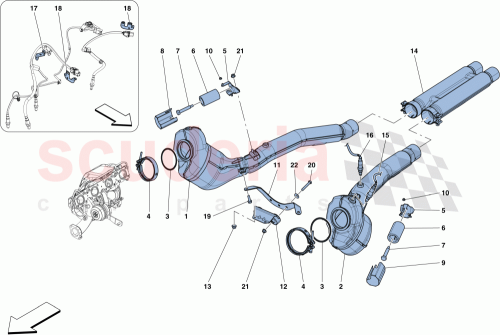 Part Diagram for Ferrari 339847