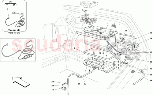 Part Diagram for Ferrari 245870