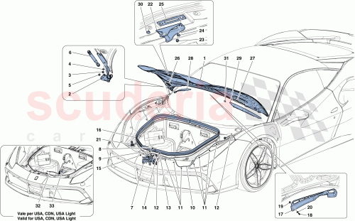 Part Diagram for Ferrari 87432011