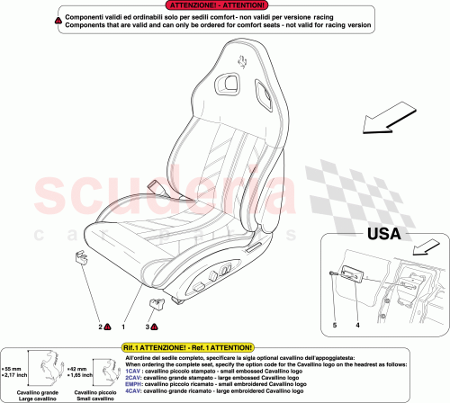 Part Diagram for Ferrari 83695900