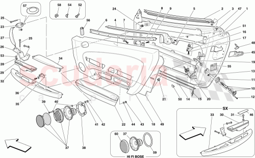 Part Diagram for Ferrari 199130