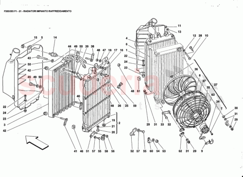Part Diagram for Ferrari 173038