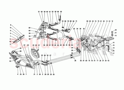 Part Diagram for Ferrari 121258