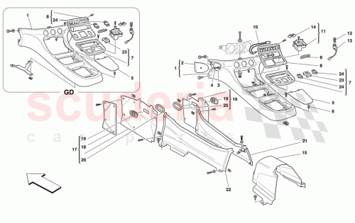 Part Diagram for Ferrari 656153