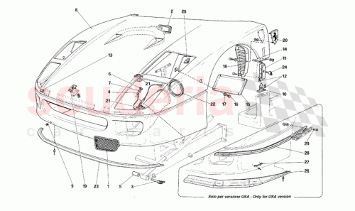 Part Diagram for Ferrari 62464200