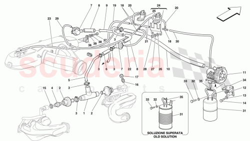 Part Diagram for Ferrari 165639
