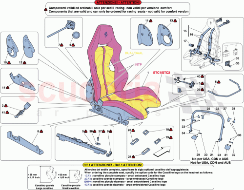 Part Diagram for Ferrari 84655400