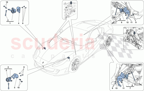 Part Diagram for Ferrari 984042