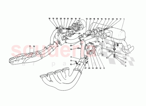 Part Diagram for Ferrari 122934