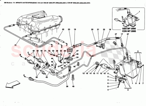 Part Diagram for Ferrari 180609