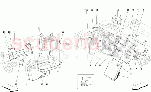 Part Diagram for Ferrari 243241