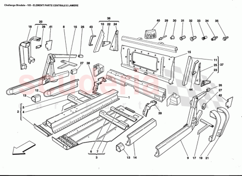 Part Diagram for Ferrari 68152000
