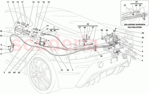 Part Diagram for Ferrari 81018800