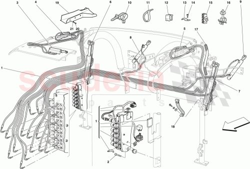 Part Diagram for Ferrari 81911600