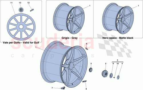 Part Diagram for Ferrari 329483