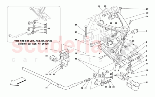 Part Diagram for Ferrari 152870