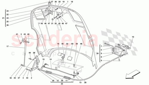Part Diagram for Ferrari 63797900