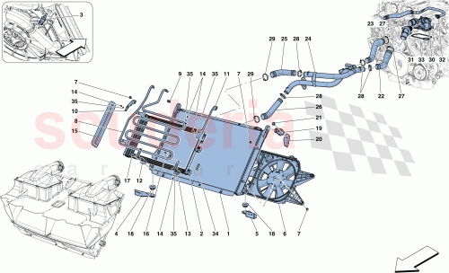 Part Diagram for Ferrari 319234