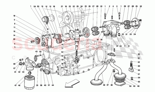 Part Diagram for Ferrari 125885