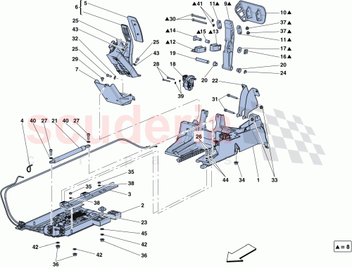 Part Diagram for Ferrari 283409