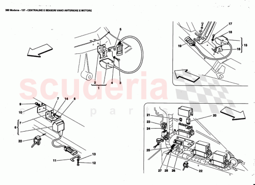 Part Diagram for Ferrari 178249