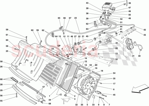 Part Diagram for Ferrari 257361